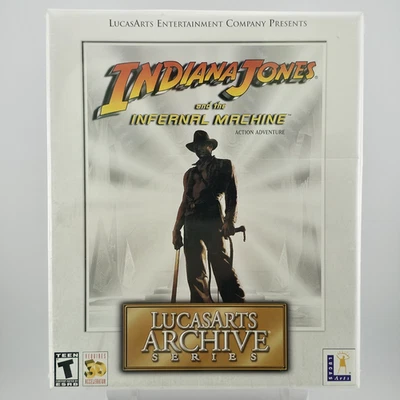 Indiana Jones and the Infernal Machine, 2001, Big Box, New & Sealed - Image 1 of 4