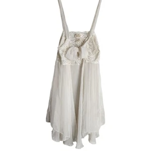 Victoria's Secret Vintage Gold Label Slip Fairy Dress Lace Babydoll Sz Large - Picture 1 of 4