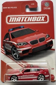Matchbox 2025 BMW M5 Police Target Exclusive - Picture 1 of 2