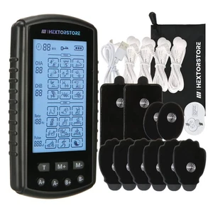 HEXTOR Tens Unit Muscle Stimulator- Tens Machine with 4 Channel & 24 Modes- E... - Picture 1 of 7