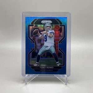 Vaqueros Tony Romo 2021 Panini Prizm azul claro SP #247 - Imagen 1 de 2