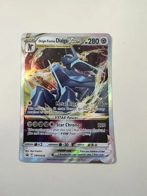Origin Forme Dialga VSTAR SWSH256 SWSH: Sword & Shield Promo Cards Holo - Image 1 of 2