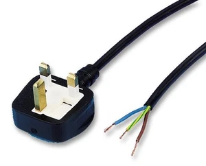 VOLEX - Kabel Kuasa 13A UK ke Hujung Terbuka, 3m - Picture 1 of 1