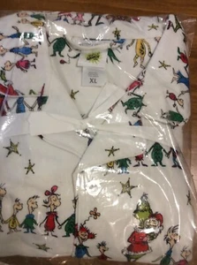 Pottery Barn Teen Grinch & Max Flanell PJ Set Holiday X-Small Pyjama XS Neu mit Etikett! - Bild 1 von 1