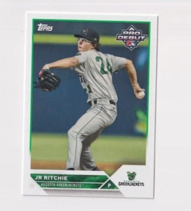 (8) JR Ritchie 2023 TOPPS PRO DEBUT ROOKIE LOT #PD-29 AUGUSTA GREENJACKETS RC - Picture 1 of 1