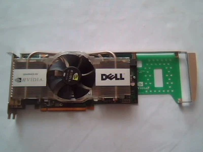 PCI-E Dell Nvidia 7800GTX Geforce 256MB Video Card P347 0X8764 GPU39 Dual DVI  - Image 1 of 4