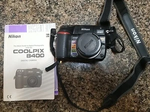 Nikon COOLPIX E8400 8.0MP Digital Camera - Black Untested No Battery - Picture 1 of 9