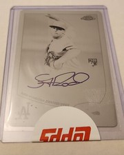 2013 Topps Chrome Black Printing Plate Paco Rodriguez Rookie Autograph True 1/1