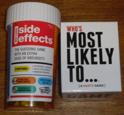 2 Party Games - May Cause Side Effects & Who's Most Likely To... - Image 1 of 4