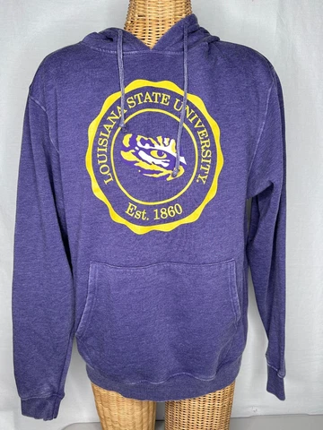 LSU Tigers - Chicka-D - Oversized Hoodie Sweatshirt - Size Medium Cover