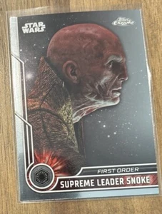 Supreme Leader Snoke - 2023 Topps Chrome Star Wars #57 F490 - Imagen 1 de 2