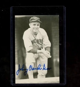1950's REDS Johnny Vander Meer signed postcard - Picture 1 of 2