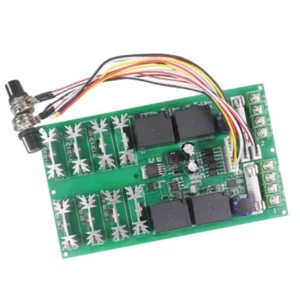 New DC12-24V Dual DC Motor Governor 30A PWM Stepless Speed Control Board - Picture 1 of 7