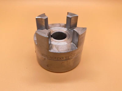 KTR ROTEX 24 Kupplung Motorkupplung Nabe 1.0 Bohrung Ø 16mm H7 DIN 6885/1 Stahl