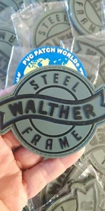 WALTHER - 2D & 3D PVC PATCH - LOW VISIBILITY - Picture 1 of 5