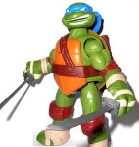 Teenage Mutant Ninja turtles 6 inch LEONARDO Power Sound FX complete 2012 tmnt - Picture 1 of 3