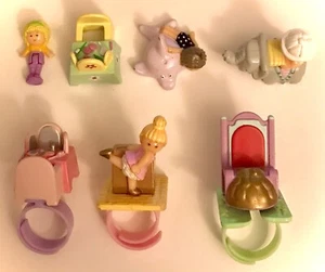 Polly Pocket mini Ringe zum wechseln und tauschen Sammlung Bluebird 90er Jahre - Bild 1 von 3