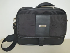 Kenneth Cole Reaction Black Nylon Messenger Computer Bag Carry-On Bag Strap - Picture 1 of 7