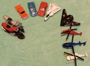 Mini pocket size Toy vehicles 10 pc. lot die-cast & plastic used  FREE SHIPPING - Picture 1 of 7