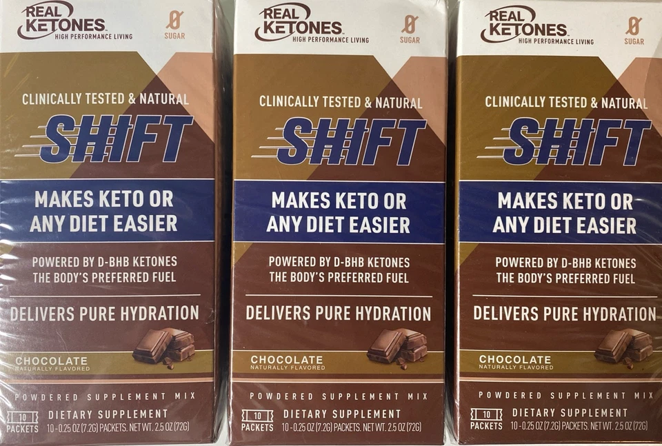 Real Ketones Keto Weight Loss Powder Sticks-chocolate 10 PKTS