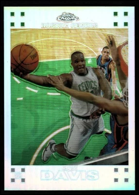 2007-08 Topps Chrome Refractors #112 Glen Davis CELTICS Rookie  /1499 - NM-MT - Image 1 of 2