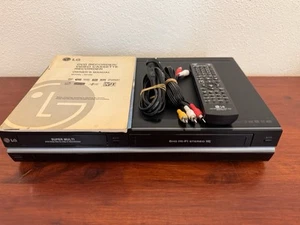 LG RC299 VCR DVD Recorder With Remote Fully Tested & Working Dubbing Manual - Picture 1 of 9