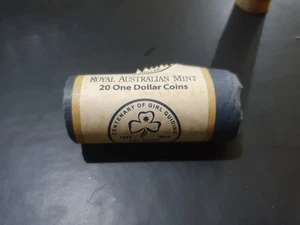 Royal Australian Mint Roll One Dollar Coins Centenary Of Girl Guides 2010 - Picture 1 of 6