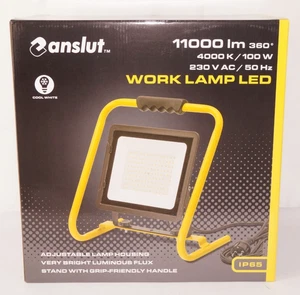 LED Baustrahler Arbeitsleuchte 11000lm 360° 4000K / 100W IP65 Neu - Bild 1 von 4