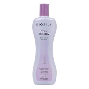 BioSilk Color Therapy Cool Blonde Shampoo 12 Fl Oz Sulfate Free Color Protection - Picture 1 of 5