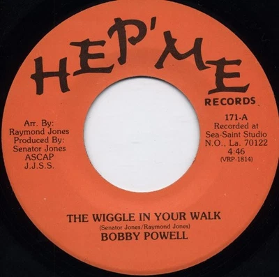 Bobby Powell - The Wiggle In Your Walk (7") (Near Mint (NM or M-)) - 1613495482 - Image 1 of 2