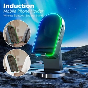 Ambient Light Wireless Bluetooth Speaker Stand  Desktop - Photo 1 sur 14