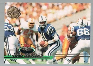 1993 TSC Super bowl XXVIII JEFF GEORGE #218 Colts - Picture 1 of 1
