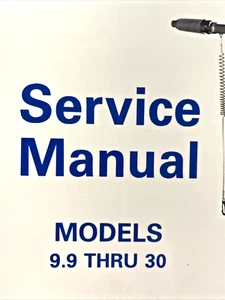 Johnson Evinrude 1991 9,9 10 14 15 20 25 28 30 35 manual de servicio 507946 prioridad - Imagen 1 de 11