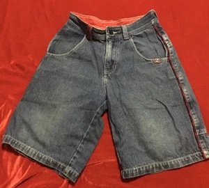 GORGEOUS AUTHENTIC MANGO DESIGNER DENIM SHORTS BOYS  ❤️ SIZE 8 BLUE - Picture 1 of 9