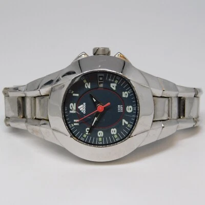 Reloj analógico de cuarzo para mujer Adidas ADP1149 All St. Steel talla Batería Nueva 5 3/4" Foto 1 de 4