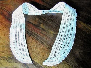 vintage col chale  dentelle galon@old collar - Picture 1 of 1