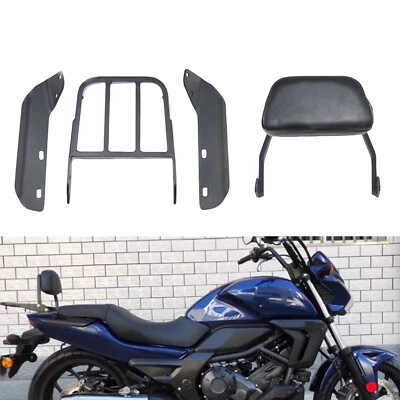 Respaldo de motocicleta barra Sissy portaequipajes para Honda CTX700 CTX700D 2014-2018 Foto 1 de 4