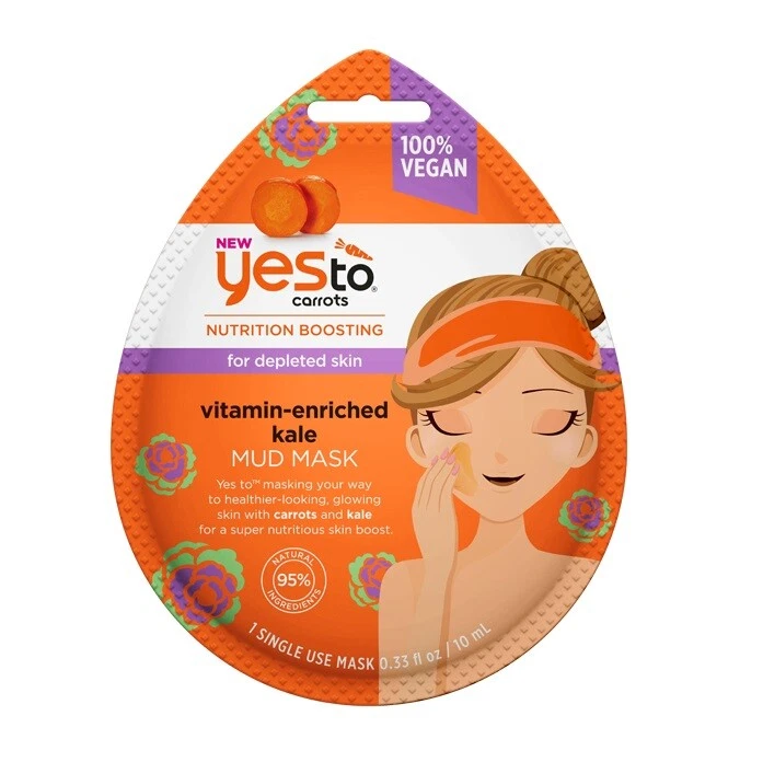 Yes To Carrots Nutrition Boosting Vitamin Enriched Kale Mud Mask - Image 1 of 1