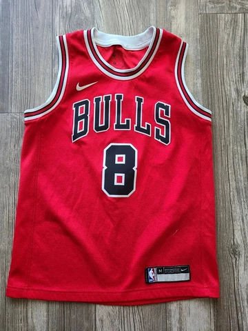 Nike Zach LaVine Chicago Bulls Red Swingman Jersey YOUTH MEDIUM Cover