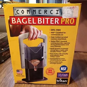 Comercial Bagel Biter Pro #7800 Larien Products Bagel Guillotina Certificado NSF. NUEVO - Imagen 1 de 4