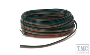 GMC-PM51 Gaugemaster All Scale Point Motor Wire (Red/Green/Black) 10m Tripled - Picture 1 of 1