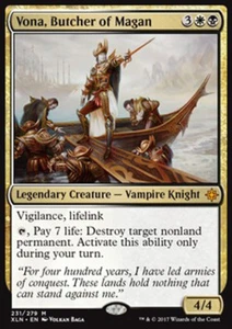 MTG VONA, BUTCHER OF MAGAN FOIL EXC - VONA, MACELLAIA DI MAGAN - XLN - MAGIC - Picture 1 of 1