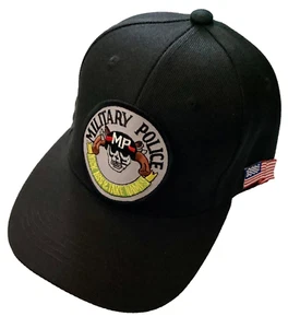 MILITARY POLICE Ball Cap- BLACK - Picture 1 of 1