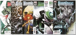 MOON KNIGHT (6) comic SET #1 2 3 4 5 6 McNiven MacKay Cappuccio 1st print - Picture 1 of 7