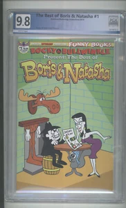 THE BEST OF BORIS & NATASHA #1 PGX 9,8 - Foto 1 di 2