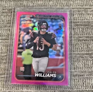 2024 Topps Chrome - Caleb Williams #202 Magenta Refractor #40 of 399 (RC) - Picture 1 of 4