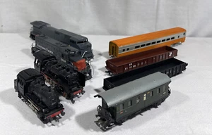 Center Beam Different HO Scale UP - Red Caboose Lot Of 8 - Picture 1 of 14