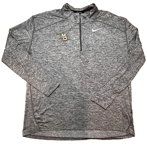 Camisa Pullover Marquette University Nike Negra 1/4 Cremallera Dri-Fit Reflectante Talla XXL - Imagen 1 de 8