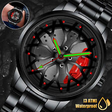 Waterproof Men Luminous Watch Stainless Steel Quartz Classic Business Wristwatch