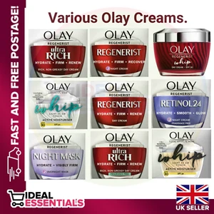 Various Olay Creams - Picture 1 of 29